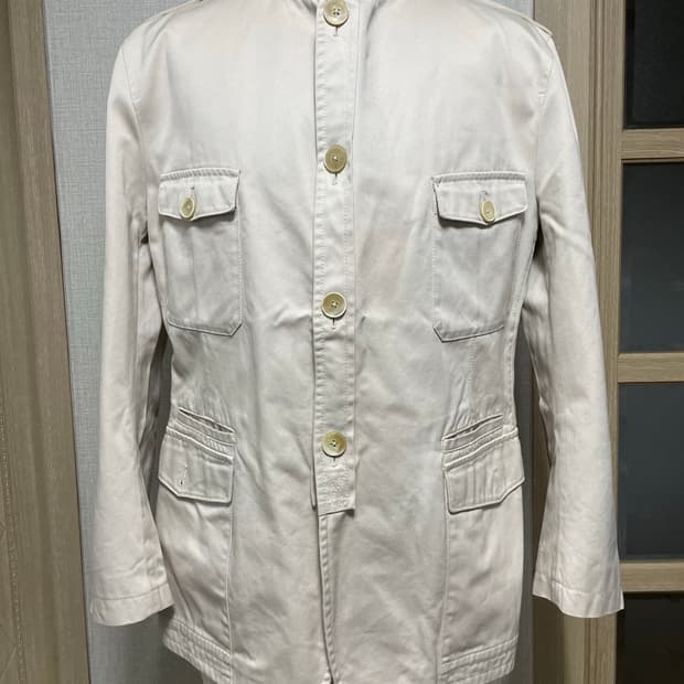 [54,XL]구찌 by 톰포드 필드 재킷 아이보리