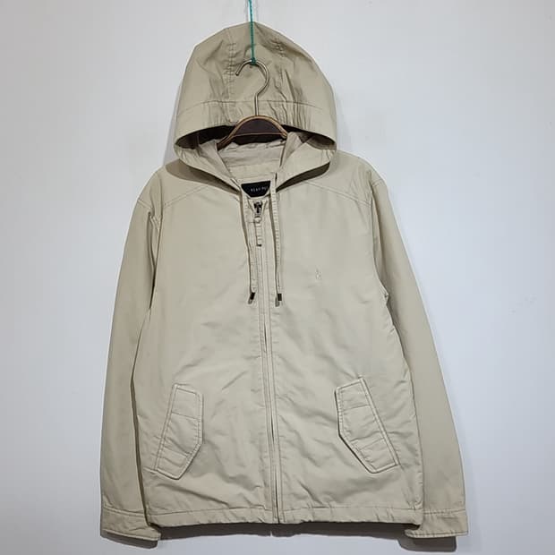 (95) 빈폴 후드자켓 연베이지 로고 점퍼 캐주얼 