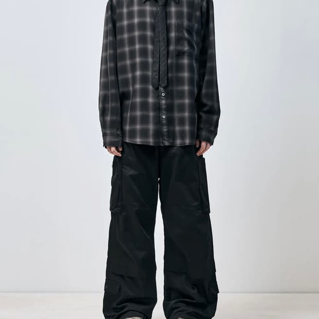 해칭룸 (Museum Shirt Tencel Ombre) 4사이즈 판매(