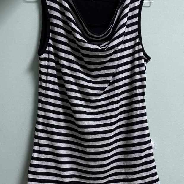 펑크 갸루 드레이핑 나시 슬립 y2k punk