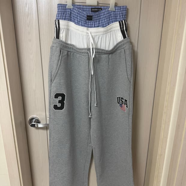 (2)프로젝트지알 레이어드 스웻팬츠