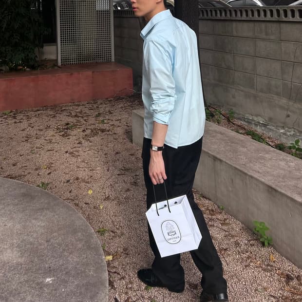 (1) LYJEL CONTOUR CROP SHIRT navy