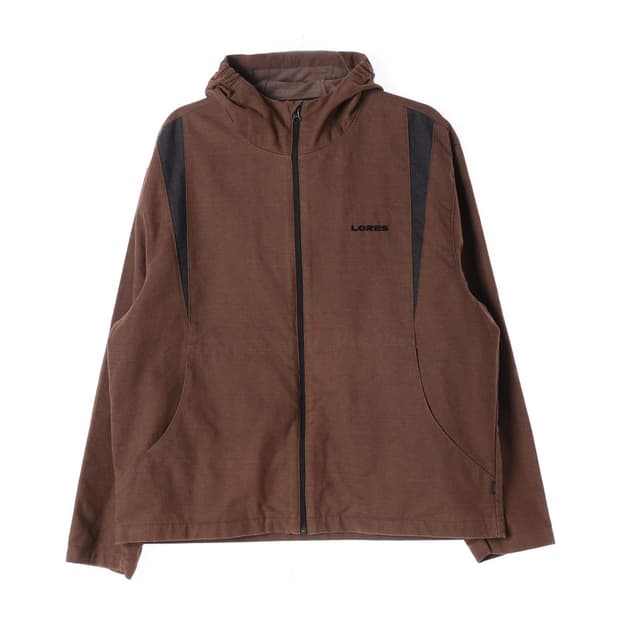 로어즈 코튼 워크 후드 자켓 브라운 XL