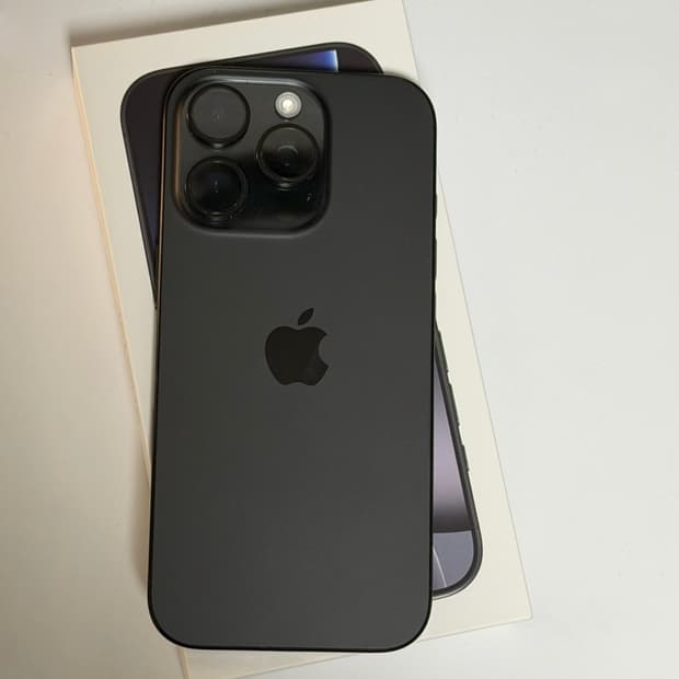아이폰16pro 256GB 블랙티타늄