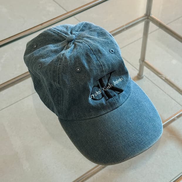 (Calvin Klein) 캘빈 클라인 데님 볼캡