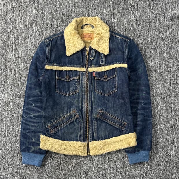 리바이스 쉐르파 데님 트러커 자켓