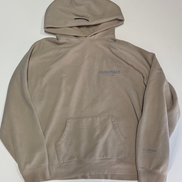 에센셜 Fear of God 피어오브갓 22ss 기모 후드티 XL