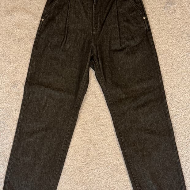 러프사이드 드레이프 데님 1사이즈