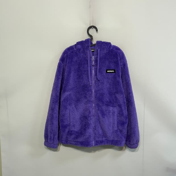 널디 후리스 자켓 후드 집업 S