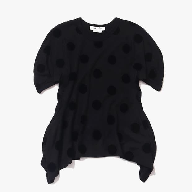 COMME DES GARCONS - CUT OUT DOT T SHIRT