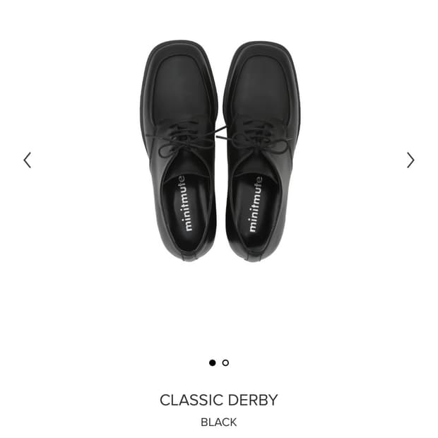 미닛뮤트 더비슈즈 235