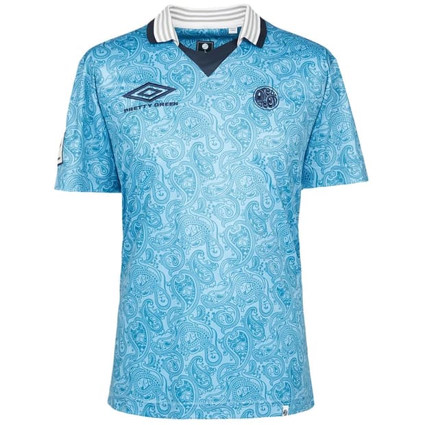 Pretty Green X Umbro 축구 저지 탑
