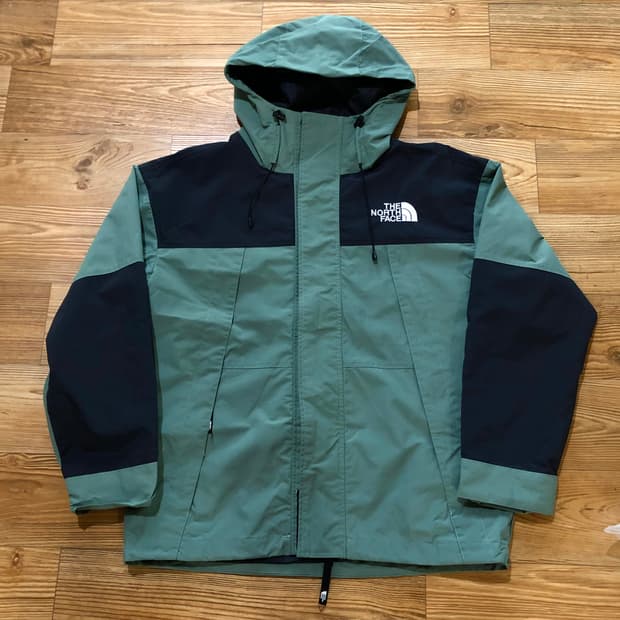 노스페이스 드라이벤트 자켓 카키 상태굿