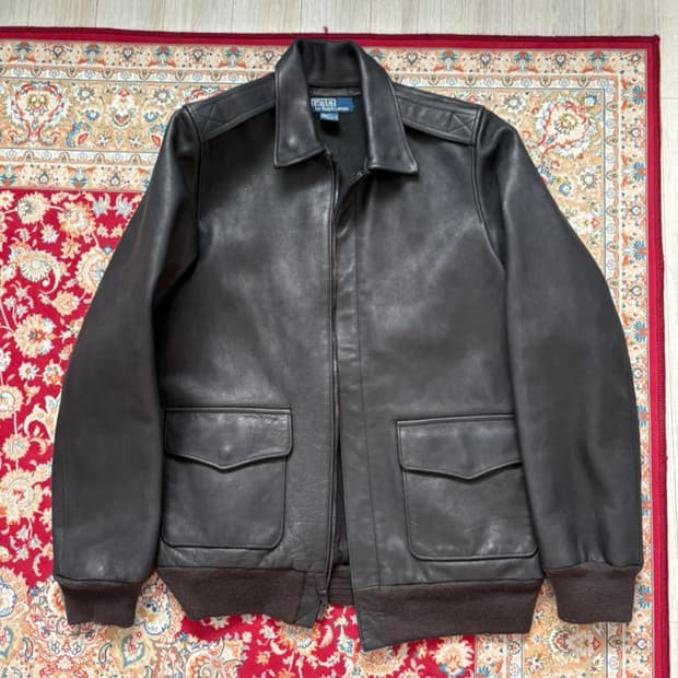 [랄프로렌/RRL] 90‘s 폴로 랄프로렌 레더 A2 자켓