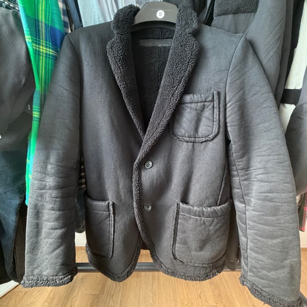 Comme des garcons homme 무스탕 자켓