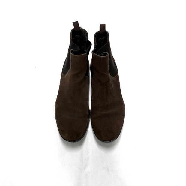 Prada Sport Suede Chelsea Boots