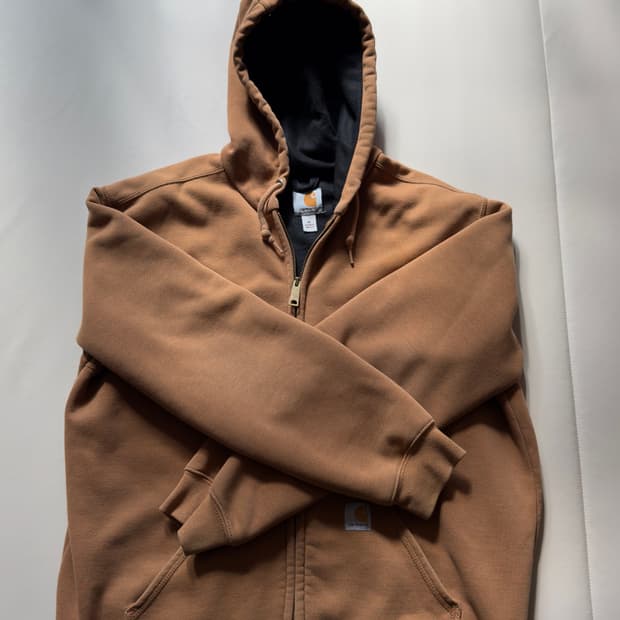 칼하트 레인 디펜더 써멀 후드집업