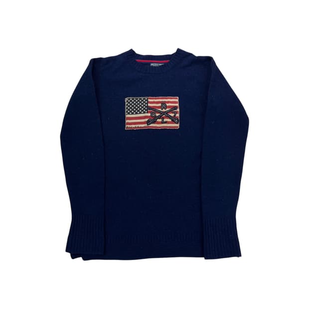 95 폴로 랄프로렌 진스 성조기 니트