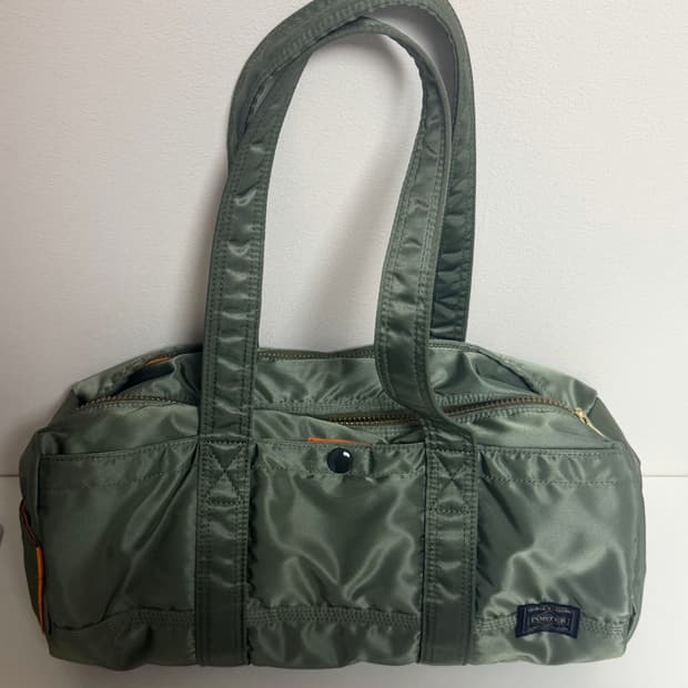 요시다 포터 더플백 L 세이지그린 카키