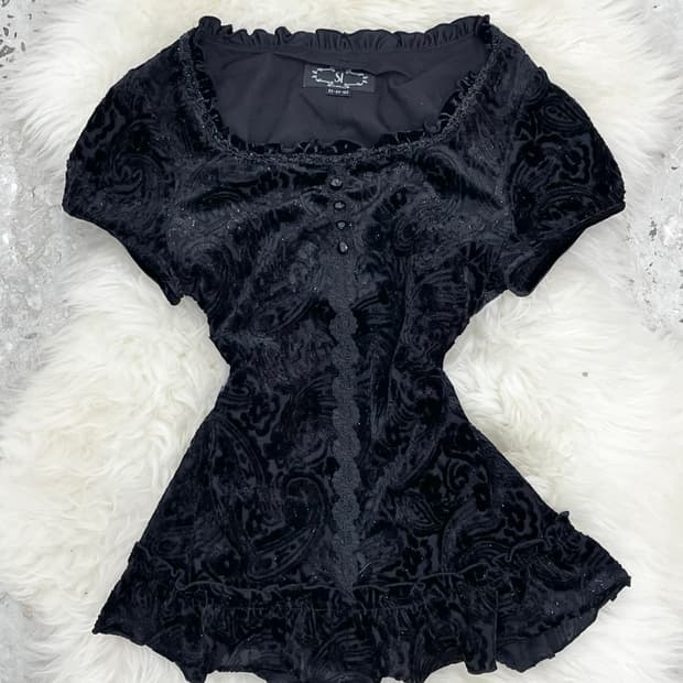 엔틱 벨벳 오리엔탈 탑