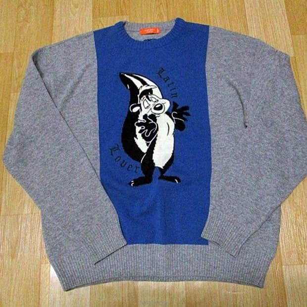 아이스버그 히스토리 이탈리아 정품 니트 110사이즈