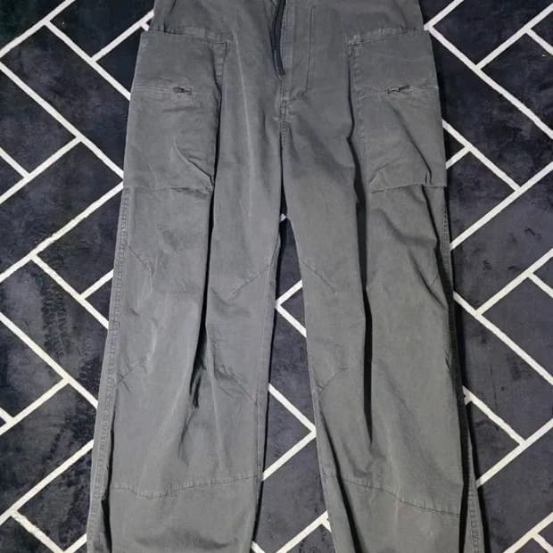 해칭룸 빅 카고 팬츠 3(M) 페이디드 블랙