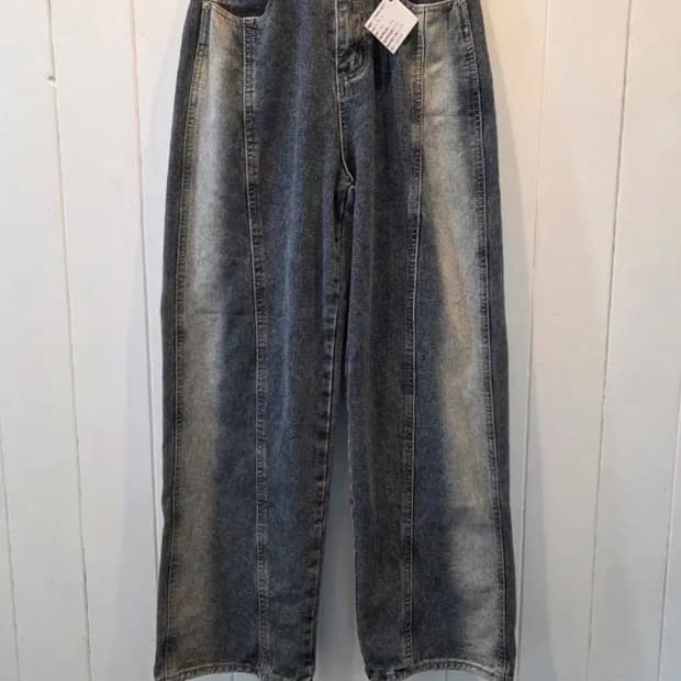 COMMA SHOP 그라데이션 와이드 팬츠