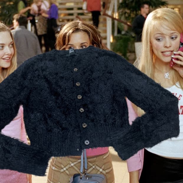 Forever 21 빈티지 퍼 가디건 새상품