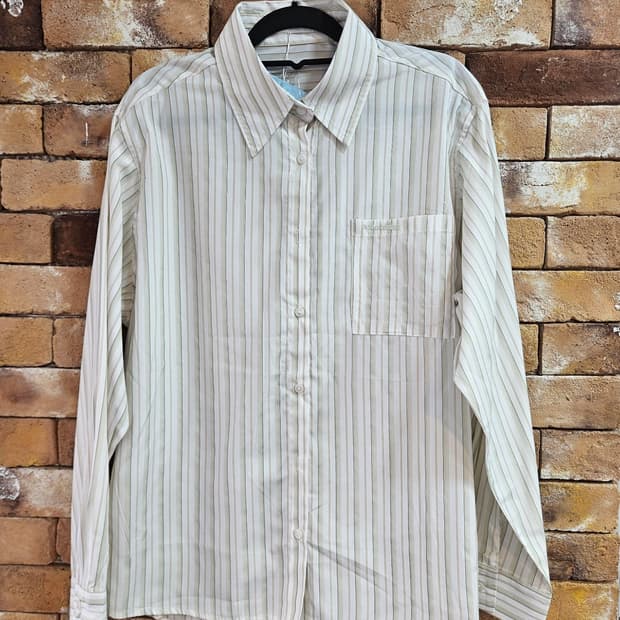 새상품)URBANE MADE 스트라이프 셔츠