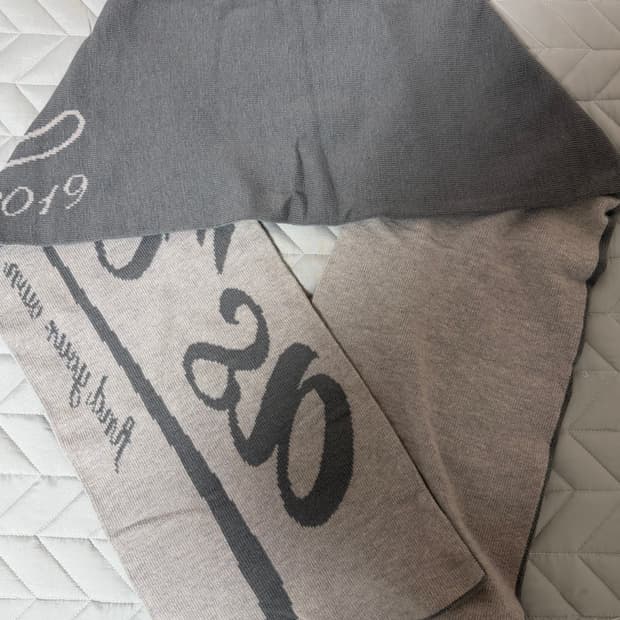 애즈온 리버시블 머플러