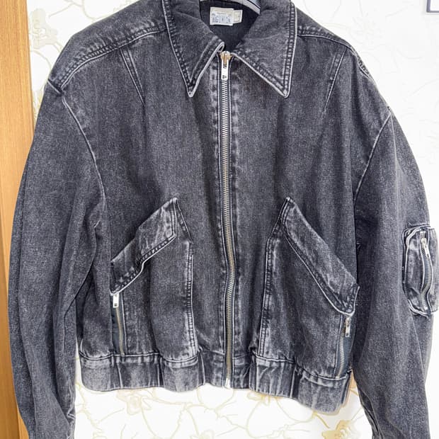 빅유니온 깡스타일리스트 블랙데님자켓 L