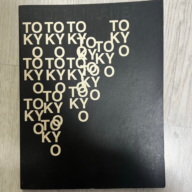 에디슬리먼 도쿄 사진집