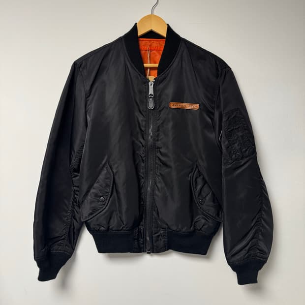AVIREX 아비렉스 MA1 미군 항공점퍼 플라이트 봄버 자켓 M