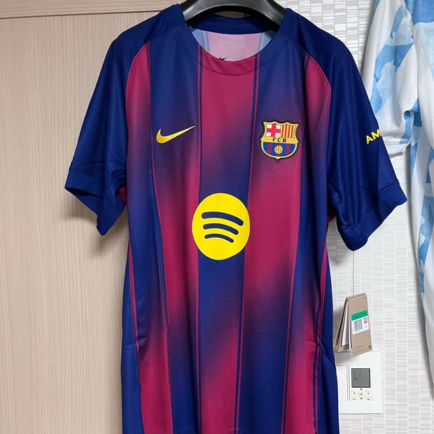 [XL] 바르셀로나 25-26 홈 유니폼 새상품