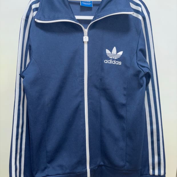 빈티지 아디다스 트랙탑 네이비