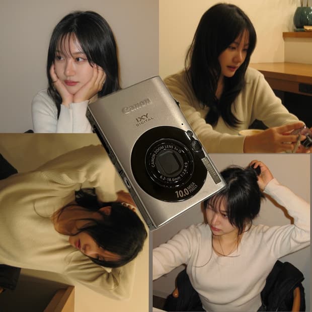 연예인 빈티지 디카 캐논 IXY 25 IS