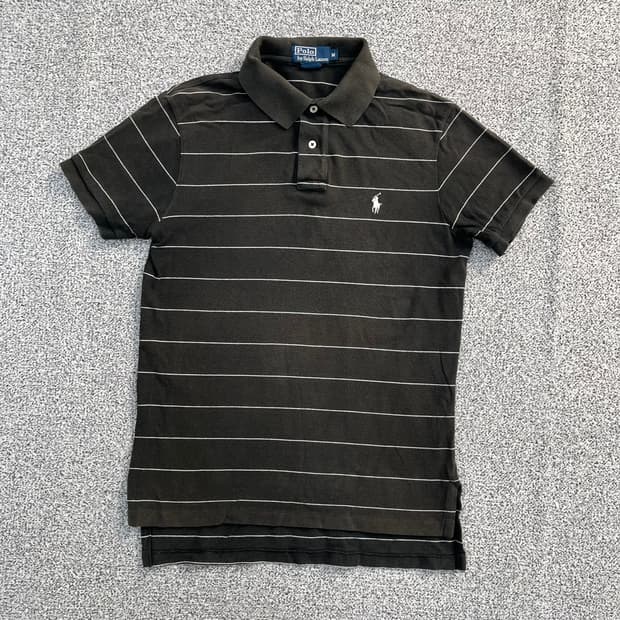 M 폴로랄프로렌 스트라이프 카라티 0313M