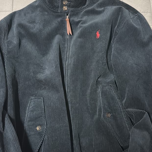 (새상품) 폴로 랄프로렌 코듀로이 바라쿠다 네이비 xl