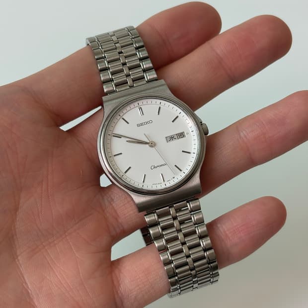 1980s Chronos Silver Quartz