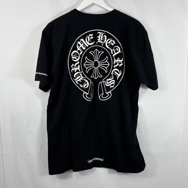 (XL,정품)크롬하츠 홀스슈 말발굽 반팔 티셔츠