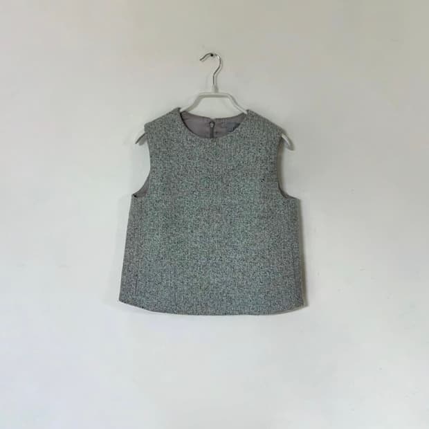 cos wool vest