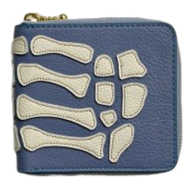 캐피탈 떰즈 업 본 핸드 집 라벤더