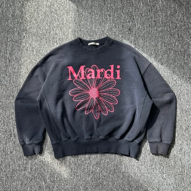  마르디 메크르디 빅로고 맨투맨