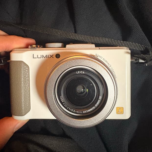 파나소닉 루믹스 DMC-LX7 화이트 카메라