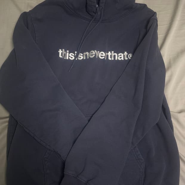디스이즈네버댓 T-로고 LT 후드 