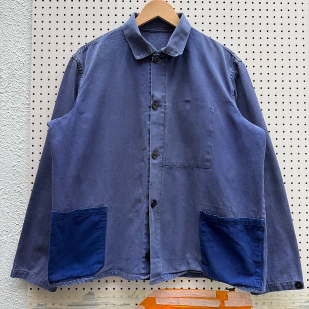 FADED PATCHWORK OLD VINTAGE 프렌치워크자켓 