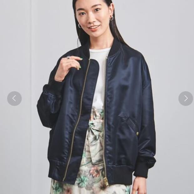 유나이티드 애로우즈 ma-1 리버시블 자켓