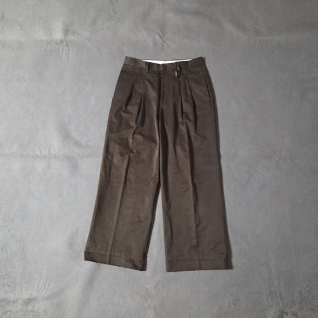 토마스모어 투턱 브라운 치노 팬츠 S 30인치
