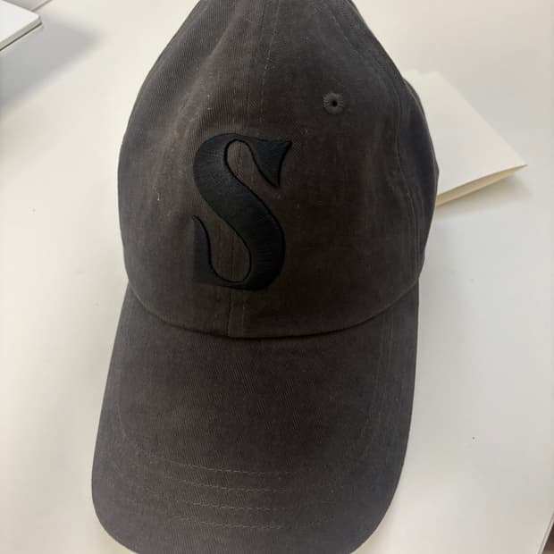 세터 빈티지 캐쥬얼 볼캡 차콜