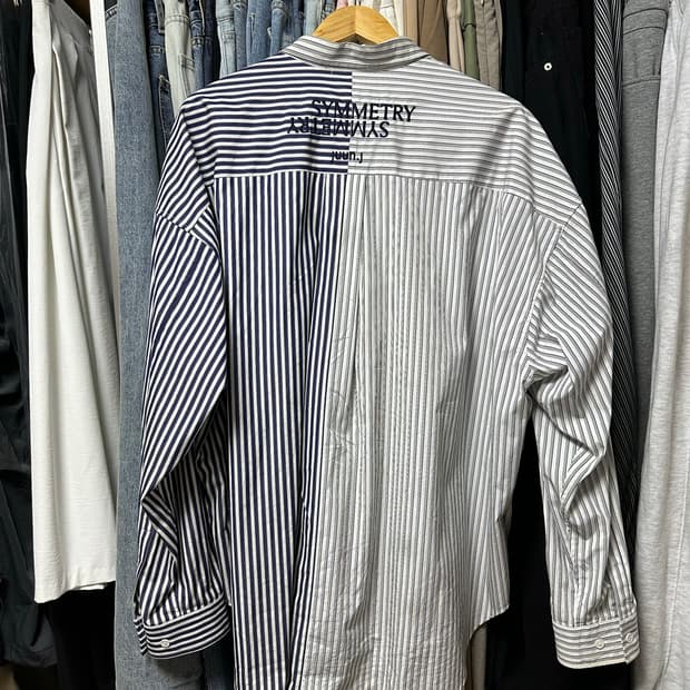 준지 스트라이프 셔츠 46 판매합니다
